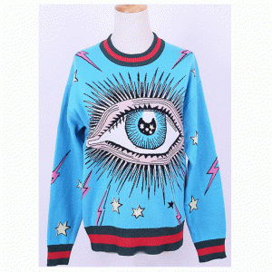 Żakardowy damski sweter OEM Big Eye 2018